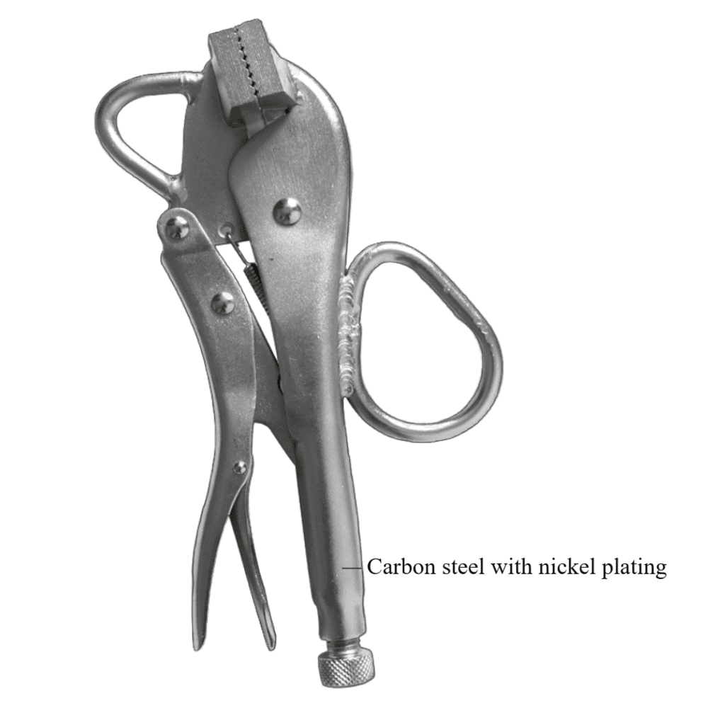 Locking Sheet Metal Clamp, Welding Locking Plier Tools, Heavy Duty Sheet Metal Grip Tool, Carbon Steel Duckbill Pliers Welding Pliers, Flange Pull Plier for Car