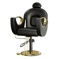 thumbnail image 1 of GarveeHome Chaise de Barbier, Chaise de Salon Inclinable 109°-136°, Rotation à 360°, Chaise Hydraulique à Hauteur Réglable, Chaise de Coiffeur Multifonctionnelle pour Salon, Barbier, Spa, 1 of 8