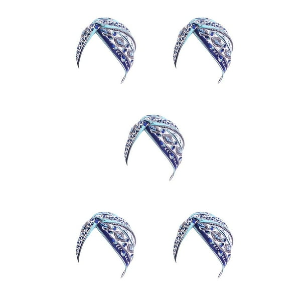 Gorros de mujer Sonducket estilo bohemio con nudo gorro plisado accesorios de ropa tipo 11