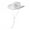White, variant on Kids Girls Boys Cowboy Hats Wide Brim Western Cowgirl Hat with Adjustable Strap Felt Fedora Hat Costume Accessories