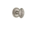 thumbnail image 6 of Grandeur Solgvc_Psg_238 Soleil Solid Brass Passage Door Knob Set - Nickel, 6 of 6