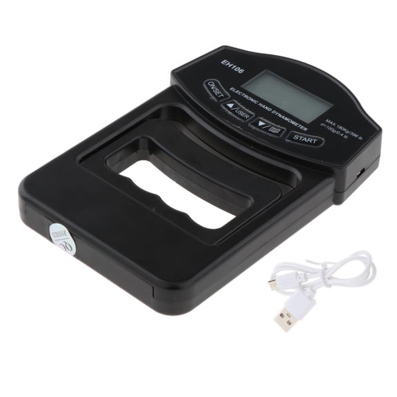Eigraketly Captura automática de cojinetes de carga con dinamómetro manual para mejorar los músculos en el gimnasio Accesorios para máquinas de ejercicios