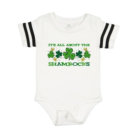 

Inktastic About the Shamrocks Gift Baby Boy or Baby Girl Bodysuit