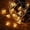 Warm White, variant on Vorkoi Christmas Bell String Lights, Outdoor Battery Powered String Lights for Tree, Garden, Patio Yard, Home, Parties