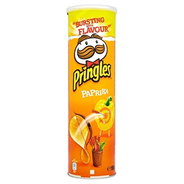 pringles paprika (190g) pack of 2
