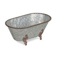 Cheungs 5129L-GV Galvanized Metal Bathtub - Large