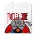 thumbnail image 3 of Motley Crue Allister Reaper Jumbo Print Unisex Sweatshirt - White - Small, 3 of 5