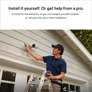 Google Nest Cam with Floodlight (Snow) Surveillance Camera