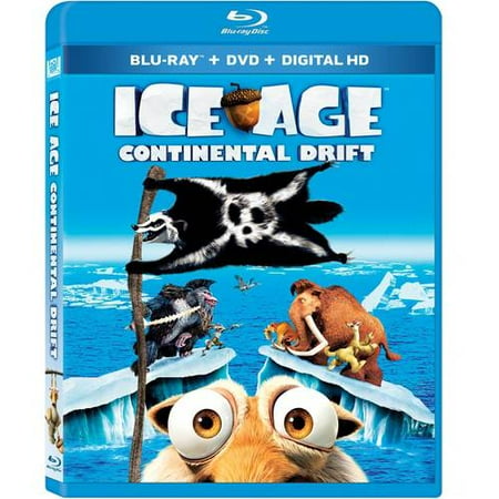 Ice Age: Continental Drift (Blu-ray + DVD + Digital HD) (Widescreen ...