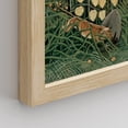 thumbnail image 5 of PixonSign Framed Wall Art Tropical Jungle Wildlife Scenes Prints, Set of 4 Rustic Village Landscape Paintings, Minimalism Wall Décor, Adhesive Canvas Poster for Home Decor - 11"x14" Natural, 5 of 5