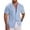 Light Blue, variant on COOFANDY Mens Beach Shirt Short Sleeve Fashion Summer Beach Casual Shirts for Men Regular Fit