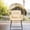 Beige, variant on Dextrus Outdoor & Indoor Egg Chair with Stand, Wicker Rattan Lounge Chair, Cushion & Ottoman, Beige