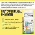 thumbnail image 5 of Else Nutrition Stage 1 Plant-Based Baby Cereal, Clean Label Certified, Mango, 6-Pack, 5 of 10