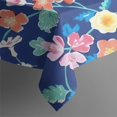 thumbnail image 4 of Pioneer Flower Floral Print Pattern Rectangle Tablecloth 60"x102",Waterproof Polyester Rectangle Table Cloth, Wipeable Spillproof Polyester Tablecloth for Dining, Camping, Indoor and Outdoor, 4 of 6