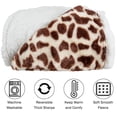 thumbnail image 5 of Somerset Home 50x60-Inch Machine-Washable Fleece Blanket (Giraffe), 5 of 6