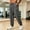 (Casual 119)Dark Gray, variant on Mens Fashion Pants Summer Trousers Big & Tall Casual Loose Straight-Leg Full Breathable Length Pants Plus Size