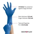 thumbnail image 2 of Guantes de látex desechables Ansell MICROFLEX SafeGrip SG-375, 2 of 4