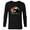 Black, variant on Marvel Eternals Logo Immortal Beings Cosmic Silhouettes - Long Sleeve T-Shirt for Men – Customized-Athletic Heather