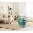 thumbnail image 6 of PETIMI Dog Food Storage Containers with Wheel Lids, Green, Airtight, 35 lbs Capacity, 6 of 7