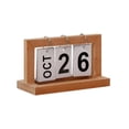 thumbnail image 2 of yuksok Practical Wooden Chart Perpetual Calendar DIY Desktop Calendar Natural, 2 of 9