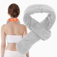 thumbnail image 2 of Heated Scarf 3 Heating Level Heated Neck Wrap Soft USB Heated Neck Scarf with Vibration Massage 4 Massage Mode Comfortable Neck Heating Pad Portable Heated Scarf Easy to Use for Men Women, 2 of 10