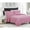 Pink, variant on Ruby Pinsonic Quilt, Red - Queen Size - 3 Piece