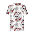 thumbnail image 3 of Rocae Koi Fish for Breathable Men's Baseball T-Shirt Fashionable Casual Baseball Jersey, Moisture-wicking Sportswear XX-Large, 3 of 9