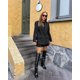 thumbnail image 5 of Blazer de doble botonadura para mujer, abrigo Vintage de manga larga, chaqueta de moda, prendas de vestir exteriores informales, Tops elegantes, 2024, 5 of 5