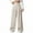 Trousers-Beige, variant on Gamivast Work Pants for Women High Waist Dressy Wide Leg Solid Color Suit Pants Baggy Long Straight Flowy Trousers with Pockets Casual Business Outfits