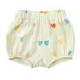 thumbnail image 3 of MYGBCPJS Baby Girls Cute Bloomer Shorts Toddler Summer Cotton Linen Bubble Bloomers, 3Pack, 3 Months - 6 Years, 3 of 7