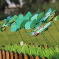 thumbnail image 4 of 12Pcs Artificial Butterfly Flower Stake Picks, Multicolor Simulation Butterfly Floral Arrangement Inserts, Garden Butterfly Decor Stems, DIY Vase Bouquet Butterfly Ornament Sticks for Decoration, 4 of 6
