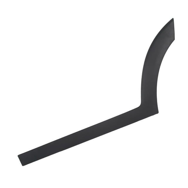 Rear Door Lower Molding Trim Black Side Trim Side Lower Door Protective Strip Replacement Easy Install Durable ABS Material for2016 2021