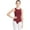 Burgundy, variant on High-Neck Tank Leotard