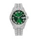 thumbnail image 2 of Reloj de cuarzo para hombre, relojes de moda para hombre, reloj de acero inoxidable, informal, de pulsera, de cristal, 2 of 5