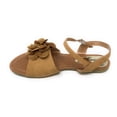 thumbnail image 4 of Victoria K Women's Solid Flower Sandals, 4 of 5