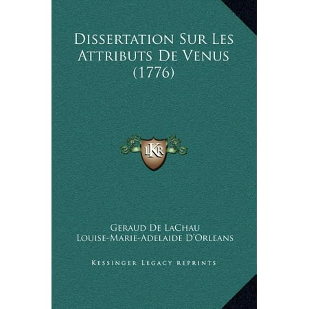 Dissertation sur le cid