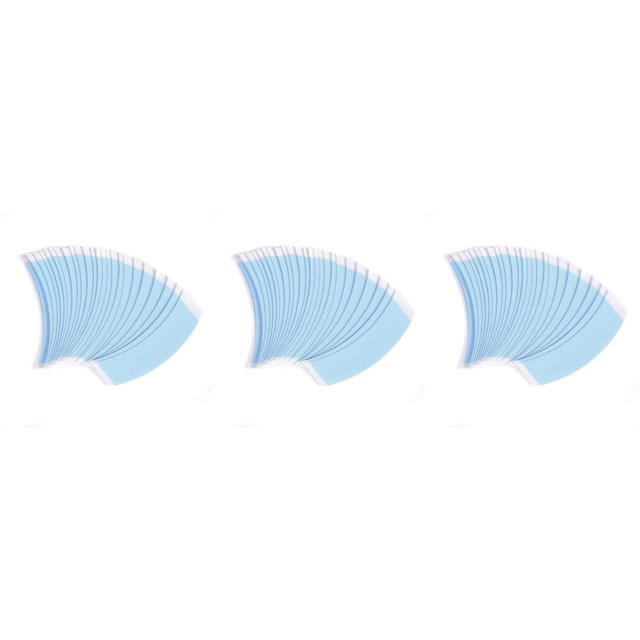 216 Piezas Cinta Azul Fuerte de Doble Cara Cinta de Extensión para Peluca Cinta Fija de Cinta de Doble Cara para Peluquín Adhesivo para Peluca de Encaje