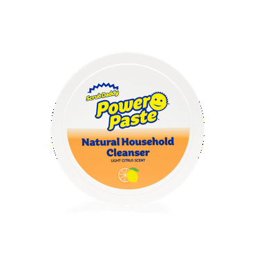 Scrub Daddy Power Paste, Kitchen and Bathroom Cleaning Sponge and Paste - Natural Cleanser includes Scrub Mommy Cleaning Sponge, 1 Count