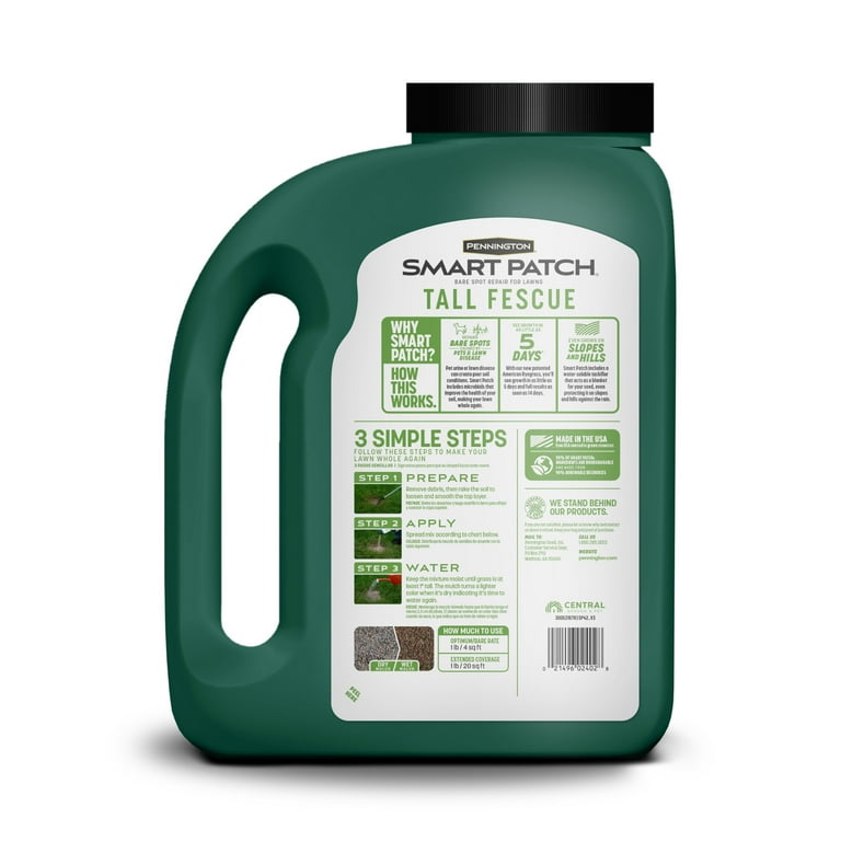 Pennington Smart Patch Tall Fescue Grass Seed Mix, for Sun Pennington Smart Patch Tall Fescue Grass Seed Mix, for Sun