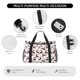 thumbnail image 4 of Easygdp Christmas Plaid Moose Bolsa de Gimnasio, Bolsa de Viaje Duffel, Bolsa de Fin de Semana con Compartimentos, Bolsa de Mano para Noche, 4 of 7