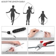 thumbnail image 4 of Jump Rope Loocio Tangle-Free Rapid Speed para mujeres, hombres y niños, 4 of 7