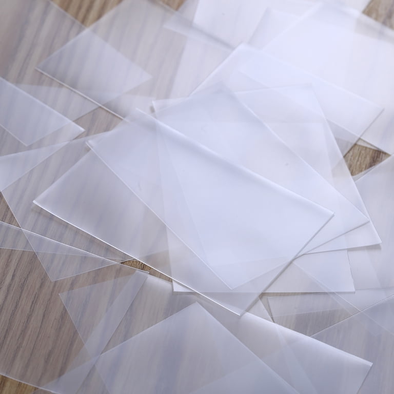 bulk magic card sleeves DeElf 1000 Clear for Playing Card Standard Size Trading Game Fit MTG Baseball and Sport Cards Acid Free Enhance Penny Protector : Toys & Games The Gathering official licensed product 1000 ct TCG MTG Card