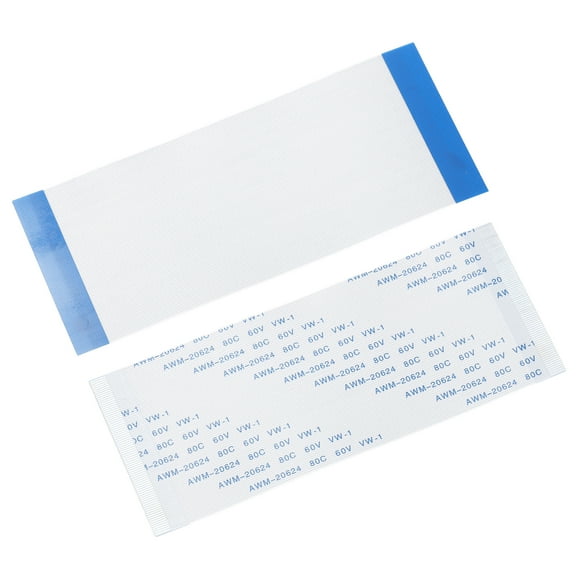 Flexible Flat Cable, 80 Pins 0.5mm Pitch 100mm FPC FFC Ribbon Cable 5Pcs(A Type)