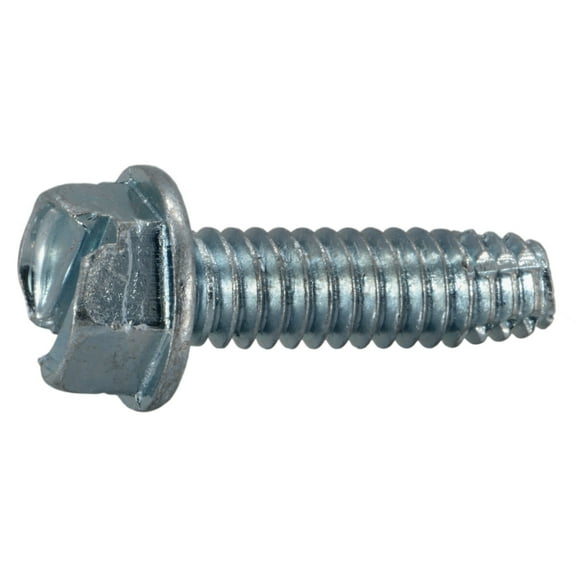 1/4"-20 x 7/8" Zinc Type F Hex Washer Head Sheet Metal Screws (15 pcs.)