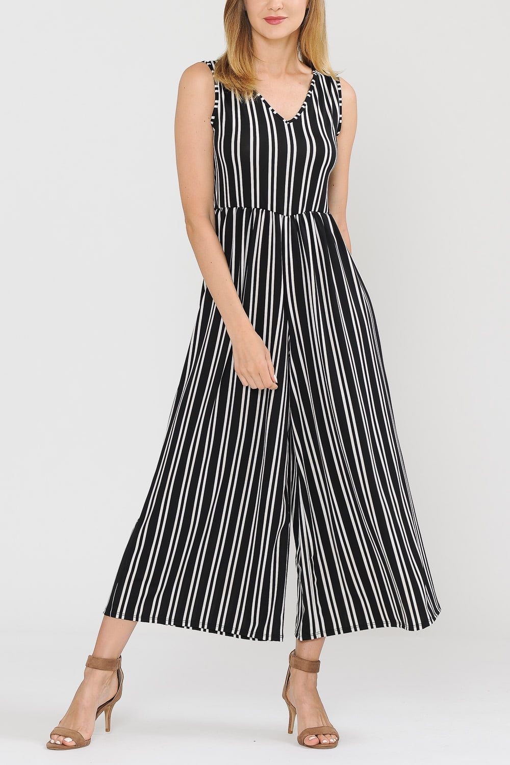 plus size capri jumpsuit