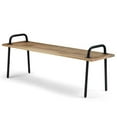 thumbnail image 1 of Simpli Home Berkeley Solid Mango Wood Living Room Bench in Natural, 1 of 12