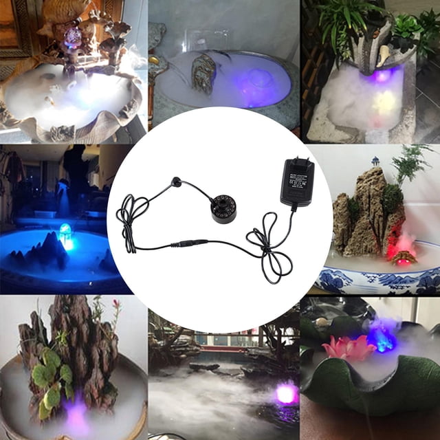 Mist Maker Fogger Máquina de Niebla Decoración para Acuarios Suministros para de Macarena Hacedor de niebla