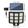 thumbnail image 3 of JOGZMZ Household Rural Yard Lighting Garage Light Solar Wall Light Solar Light Outdoor Garden Light LED COB, 3 of 7