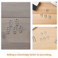 thumbnail image 3 of unbranded 200Ud Clips De Papel En Plata Metal Para Oficina Scrapbook Y Organización, 3 of 8