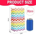 thumbnail image 2 of 36 Pack Rainbow Party Treat Bags Party Favor Bags for Prride Party Birthdays and Baby Showers Favors,13x8x24cm - style2, 2 of 6